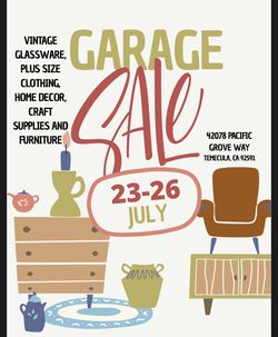 HUGE GARAGE SALE