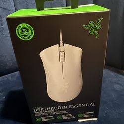 BNEW Razer DeathAdder Essential White Edition wired gaming mouse