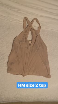 HM top women’s clothing blouse size 2