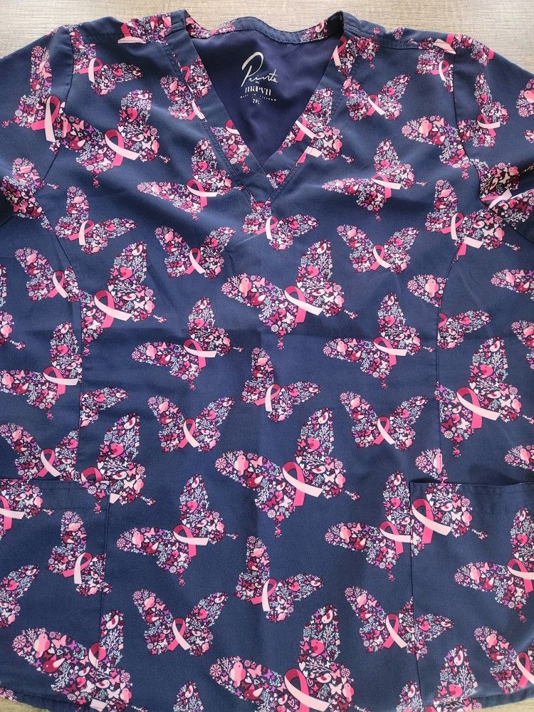 Nursing Scrub Tops
