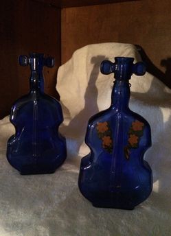 Cobalt blue violins