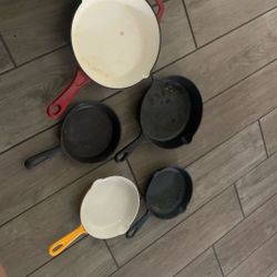 #cast Iron #pans #Saute # buena Park #cook #kitchen #members Mark #le Cruset 