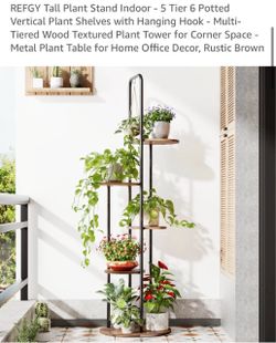 REFGY new 5 tier plant stand