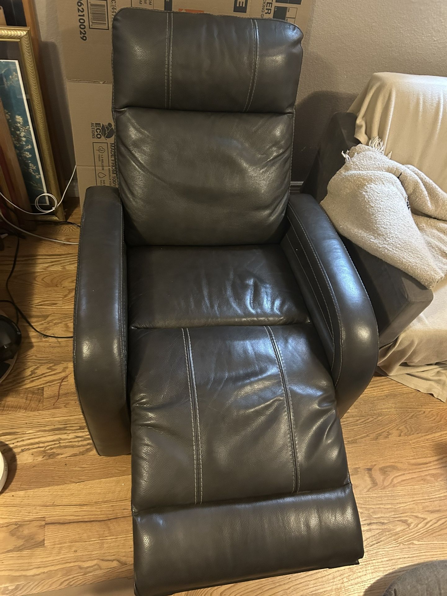 Leather Digital Recliner
