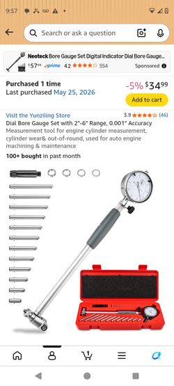 Dial bore guage