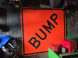 4ft X 4ft Reflective Bump Sign 