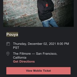 Two Pouya Tickets 