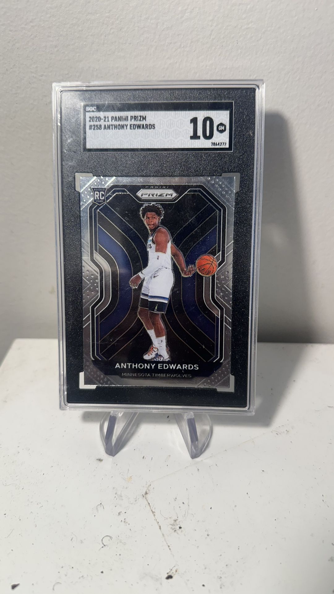 Anthony Edwards Rookie Prizm Base