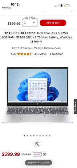 Brand New HP Laptop