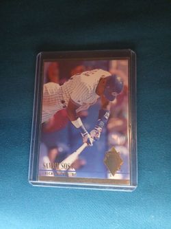Sammy Sosa Fleer Ultra Chicago Cubs Baseball Card
