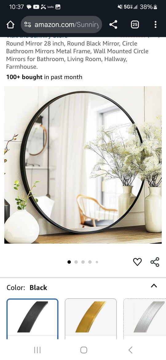 Round Mirror 