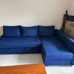 Blue Used Sofa