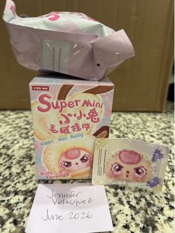 Baby Three - Super Mini Bunny Series - open box confirmed