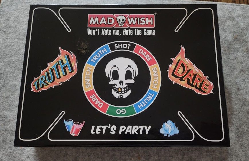 Mad Wish Truth or Dare Drinking Board Party GAME