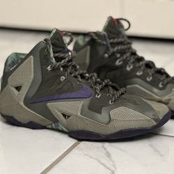 Size 8, Nike Lebron Terra-Cotta Warrior Shoes