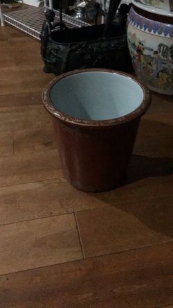 Vintage Imari Bucket Genuine Porcelain  #33