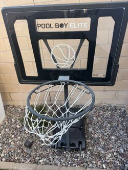 Pool Boy Basketball Hoop