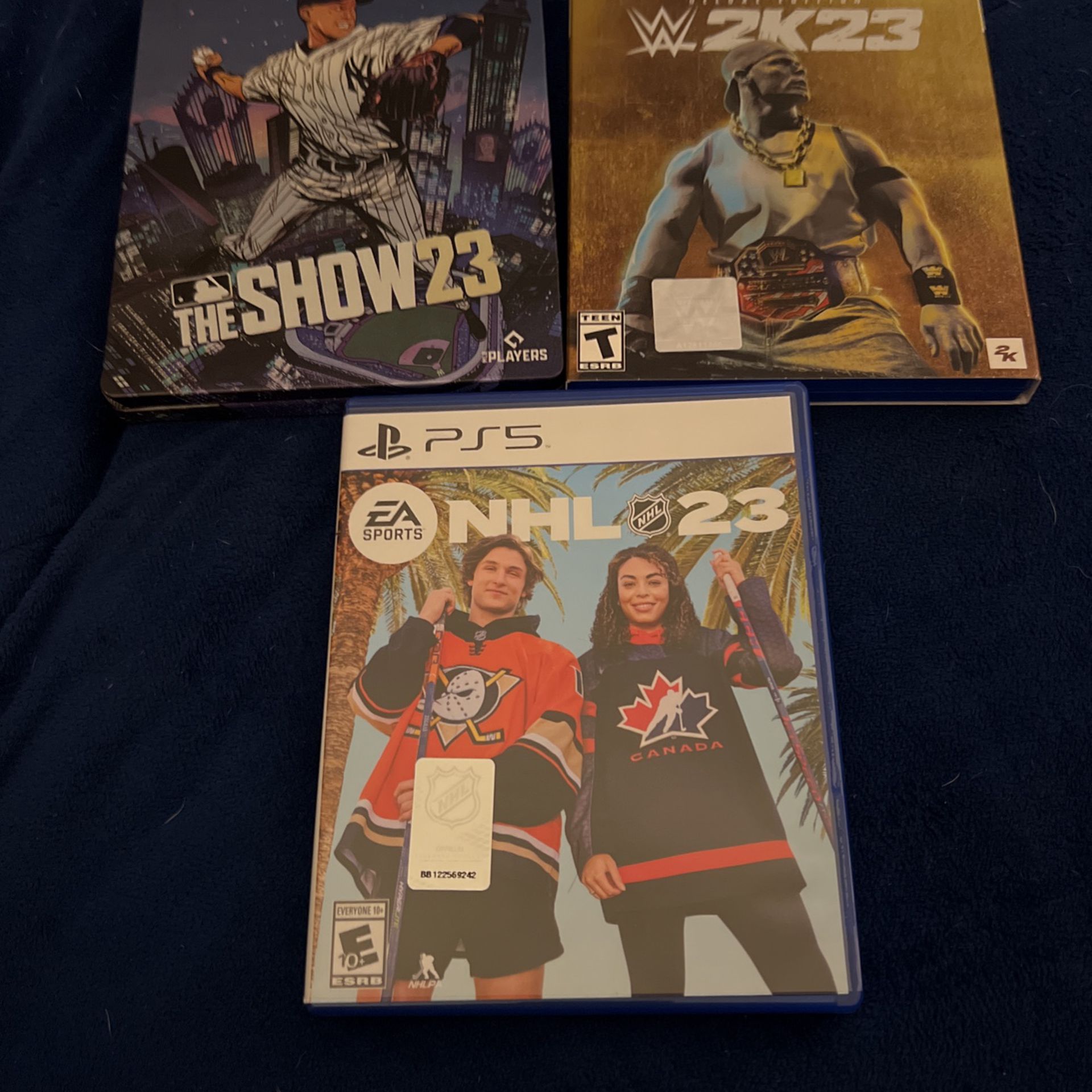 NHL23-wwe2k23-Theshow23 Captains Edition All Get Shape