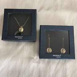 Kalevala Snow Flower Jewelry Set, material Bronze