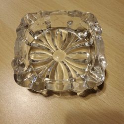 Vintage Leaded Crystal Ashtray