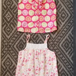 Gymboree and Cherokee Summer Shirts 3T