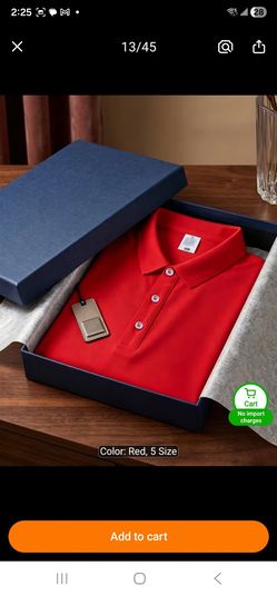 Solid Polo Shirts New Size XL available in Navy Blue Royal Blue and Red