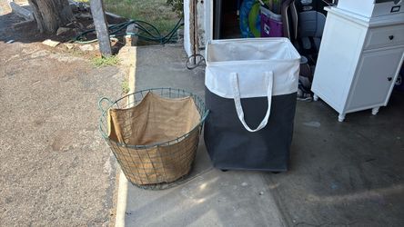 Laundry baskets or organizers
