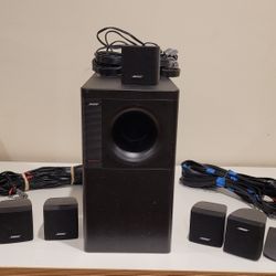 Bose Acoustimas  7-1 speaker  set .
