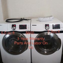 Samsung Washer And Dryer 