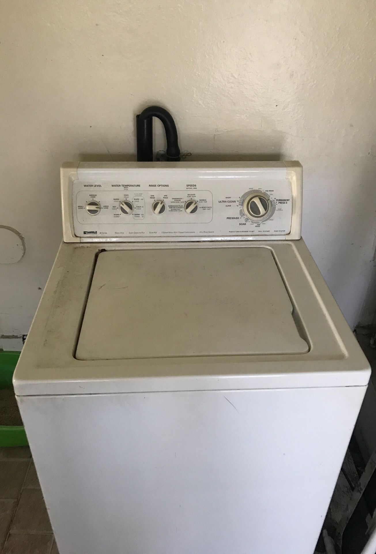 Kenmore washer&dryer