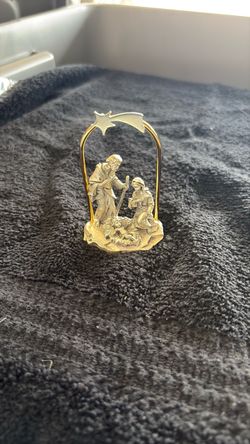 Heavy pewter Joseph Mar baby Jesus