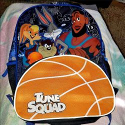 Looney Tunes Tune Squad Basketball Themed Backpack