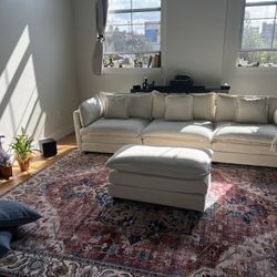 Large Washable Area Rug 8x10 for Living Room Bedroom Boho Vintage Rug