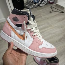 jordan 1 pink size 9 women 