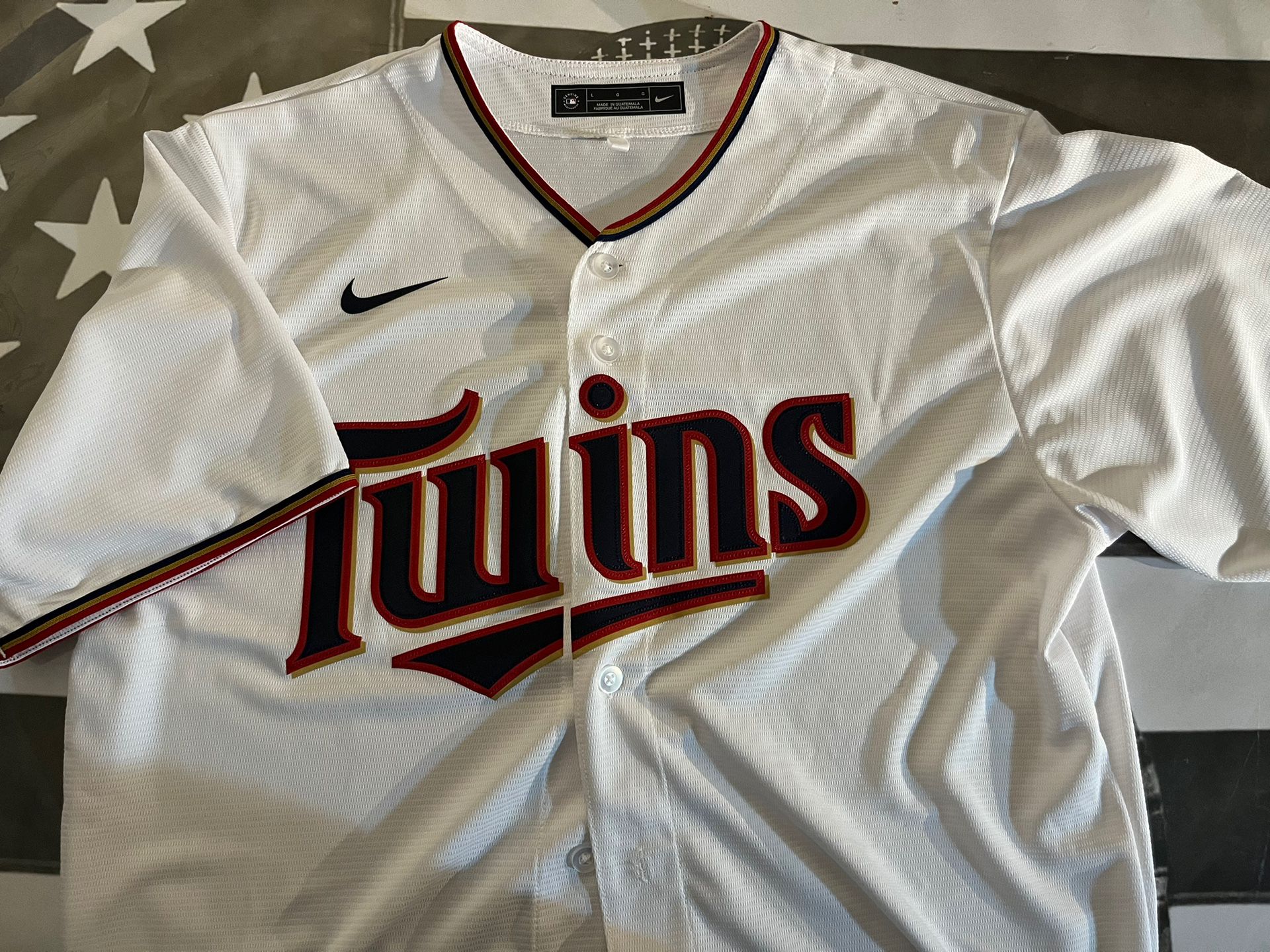 Nike Twins Baseball Jersey New No Tags Size Large Men for Sale in Los  Angeles, CA - OfferUp