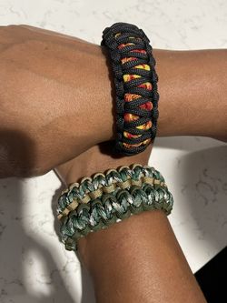 USMC . Military,Tactical, Survival  Paracord Bracelets 