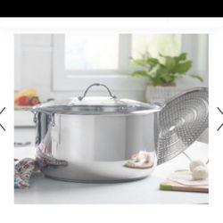 Hermosa Olla Tamalera De 15 Cuartos