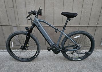 Ride1UP Prodigy XC Ebike 2024 Electric Mountain/Road Hybrid Bike - Mid Brose 250w 90nm Torque - Adj Air Shocks - Hydraulic Disk Brakes - Class 3 28mph