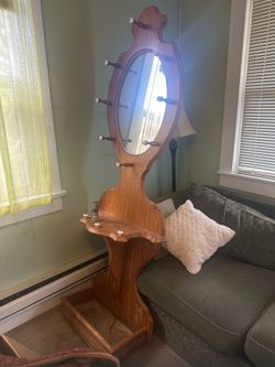 Antique coat rack