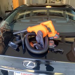 Hand Held high powered Leaf Blower and Vacuum.