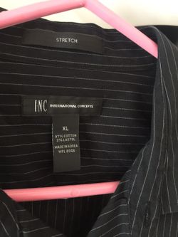 INC Men's Dress Shirt XL