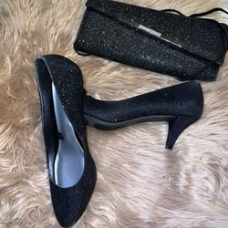 Glitter Pumps