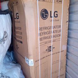 Stainless LG Refrigerator 