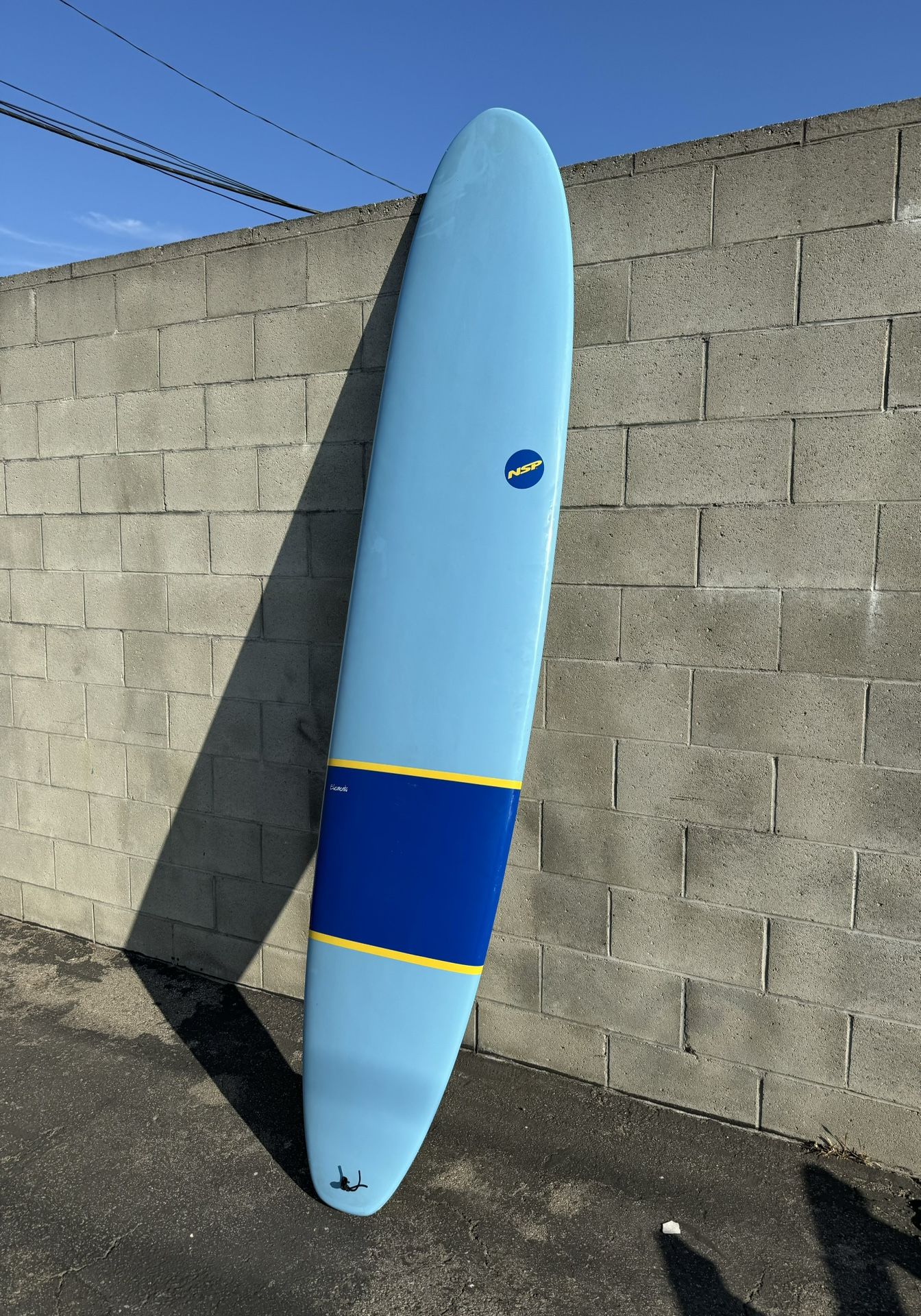 9 Foot NSP Elements Longboard Surfboard