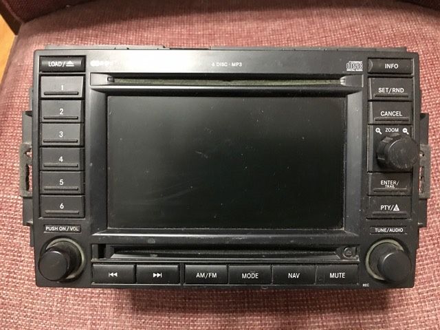 Chrysler Dodge Jeep Navigation GPS Radio Part No. P(contact info removed)6AL