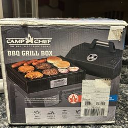 Camp Chef BBQ Grill Box – 14” x 16” size.