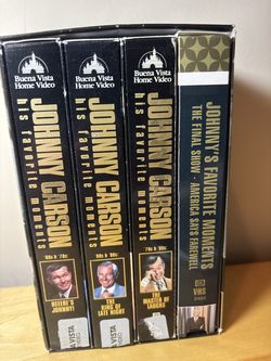 Johnny Carson VHS collection