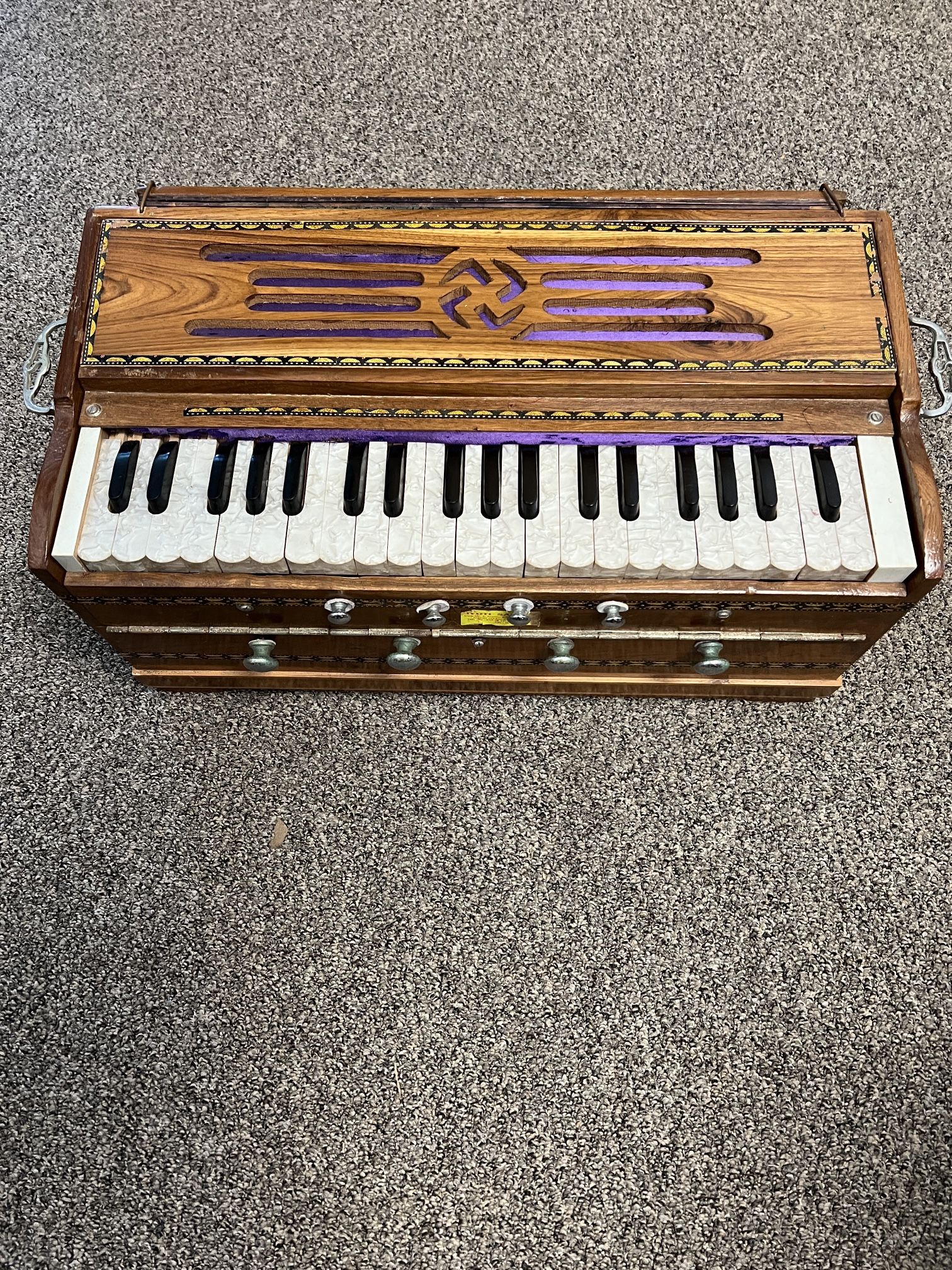 Beautiful Harmonium Instrument
