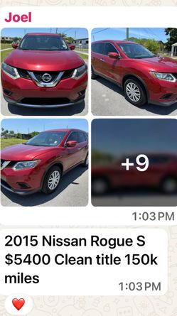 2915 Nissan rogué sport