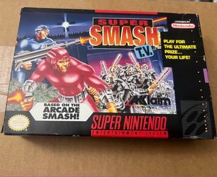 Super smash T.V.  Super Nintendo SNES